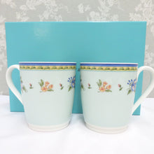 Load image into Gallery viewer, TIFFANY &amp; CO. Tiffany Mug Tableware MORNING GLORY Morning Glory Pair Cup 2 Customer Set Morning Box available