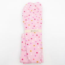 Load image into Gallery viewer, Patterned Bag 24.5cm Pink Pink Water Dot Dot Bottom White Japanese Easy-to-Nawban Cotton 100% 4 Skin Ladies Women Baboon Casual Attached Accessories