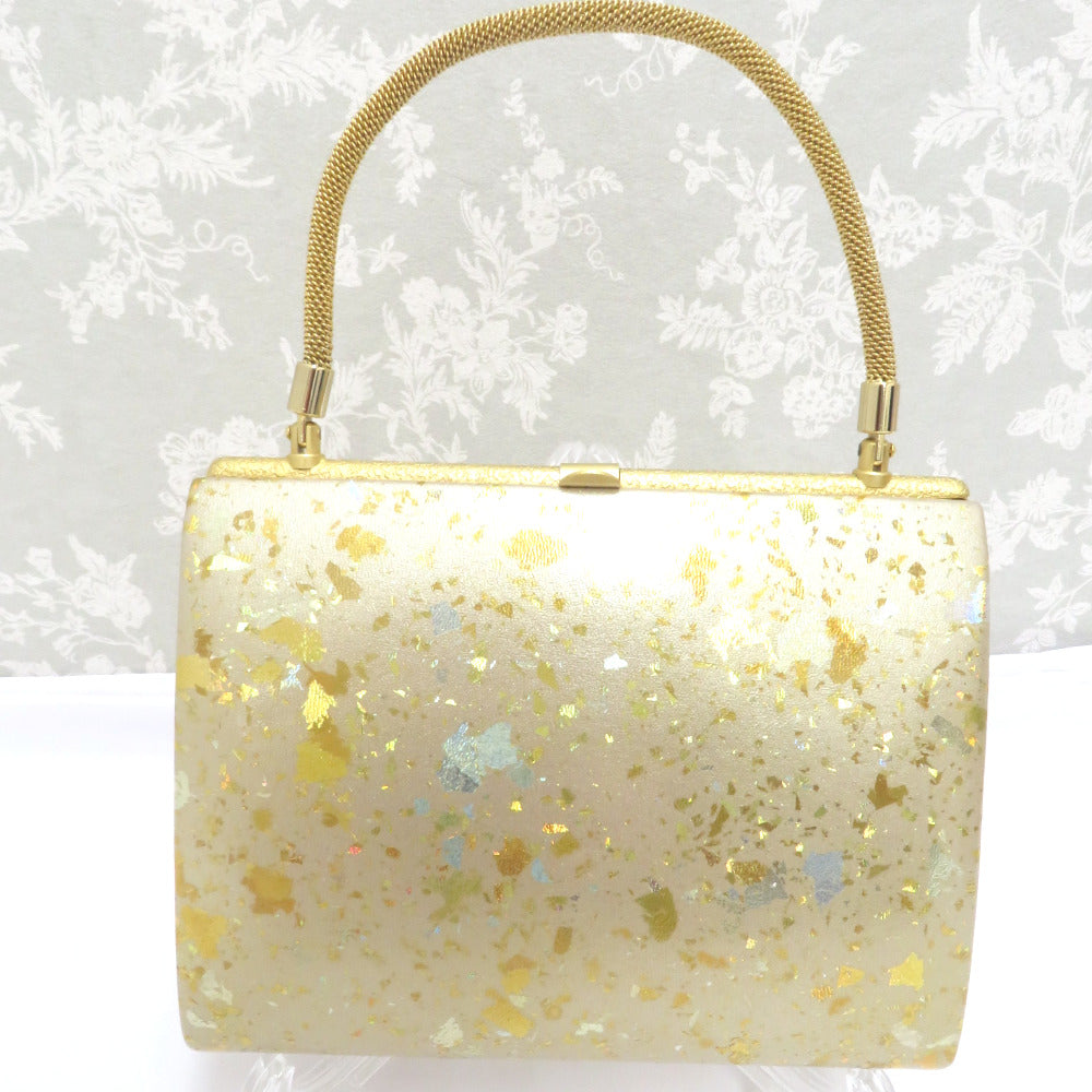 Japanese Bag Bag Bag Bag Gold Foil Scattering Handbag Kimono Bag Glittering Sexual Wedding Party