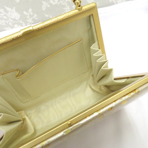 Japanese Bag Bag Bag Bag Gold Foil Scattering Handbag Kimono Bag Glittering Sexual Wedding Party