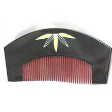 Load image into Gallery viewer, Hair ornaments, casks, combs black red gold golden flower makie makiezen comb