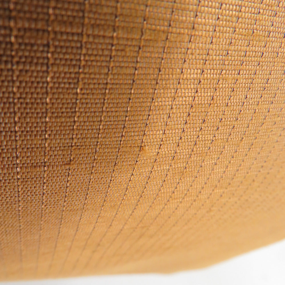 袋帯 洒落袋帯 金色x茶色x紫色 ぼかし 金糸 正絹 仕立て上がり 着物