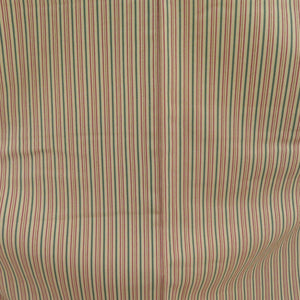 Komon Polyester Washable Lined Casual wide collar pepper color x green x red striped pattern 159cm