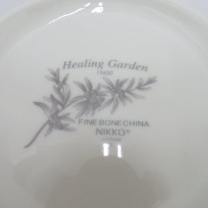 NIKKO ニッコー 食器 nikko healing garden ヒーリングガーデン サラダボウル 皿 草花柄　21cm