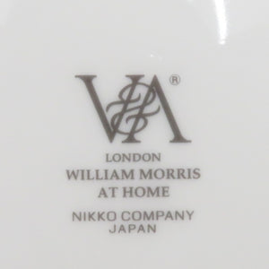 NIKKO Nikko Tableware V & A Victoria & Albert Museum William Morris Dinner Plate 25.5cm Flower