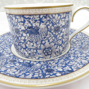 NIKKO Nikko Tableware V & A Victoria & Albert Museum William Morris Cup & Saucer 2 Coffee Cup Tea Cup Bird & Anemone Bird & Anemone Bird