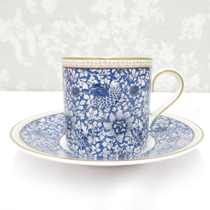 NIKKO Nikko Tableware V & A Victoria & Albert Museum William Morris Cup & Saucer 2 Custom Cup Demitas Cup Bird & Anemone Bird & Anemone Bird