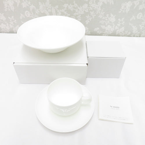 NIKKO Nikko Tableware NIKKO Band bowl plate & deep plate cup & saucer plate set box available