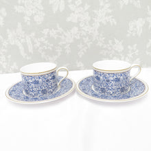 Load image into Gallery viewer, NIKKO Nikko Tableware V &amp; A Victoria &amp; Albert Museum William Morris Cup &amp; Saucer 2 Coffee Cup Tea Cup Bird &amp; Anemone Bird &amp; Anemone Bird