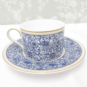 NIKKO Nikko Tableware V & A Victoria & Albert Museum William Morris Cup & Saucer 2 Coffee Cup Tea Cup Bird & Anemone Bird & Anemone Bird