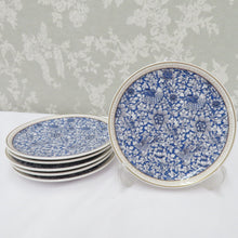 Load image into Gallery viewer, NIKKO Nikko Tableware V &amp; A Victoria &amp; Albert Museum William Morris Small Plate 12cm 6 pieces set Bird &amp; Anemone Bird &amp; Anemone bird