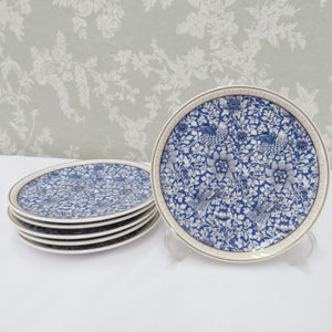 NIKKO Nikko Tableware V & A Victoria & Albert Museum William Morris Small Plate 12cm 6 pieces set Bird & Anemone Bird & Anemone bird