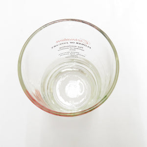 グラス 食器 BROCKWAY Flower of the month glass 12客セット コップ タンブラー 箱有 花柄 U.S.A.製 ヴィンテージ ビンテージ レトロ