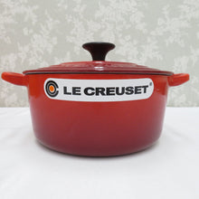 画像をギャラリービューアに読み込む, Le Creuset ル・クルーゼ 調理器具 COCOTTE RONDE ココット ロンド ホーロー鍋 両手鍋 チェリーレッド 18cm ほうろう IH対応