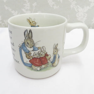 WEDGWOOD ウエッジウッド 食器 PETER RABBIT ピーターラビット 中皿 17.5cmプレート マグカップ 小鉢 シリアルボウル 3点セット 旧刻印