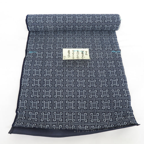 Ryeon for men 100 % cotton dark blue fabric unadvised summer men's men's thread length 1180cm