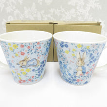 画像をギャラリービューアに読み込む, マグカップ peter rabbit ピーターラビットマグカップ 食器  ピンク×1 ブルー×2 3点セット