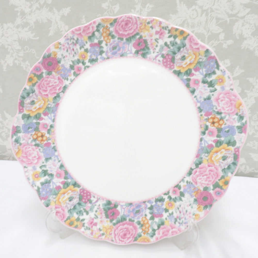 NIKKO Nikko Tableware Liberty Liberty Plate Plate 27cm Small Flower Pattern