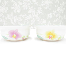 Load image into Gallery viewer, Karan Shrine Kokuranisha Tableware Phalaenopsis Lantern Small Bowl Fine Plate Changed 5 pieces set