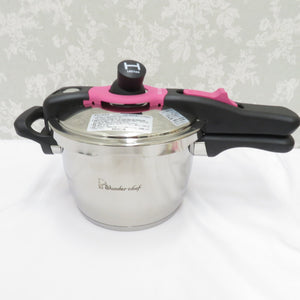 WONDER CHEF Wonder Chef Cooking Equipment Magical Quick Cooking One -handed Pressure Pot Box with Recipe 3.0L AQSA30 660015