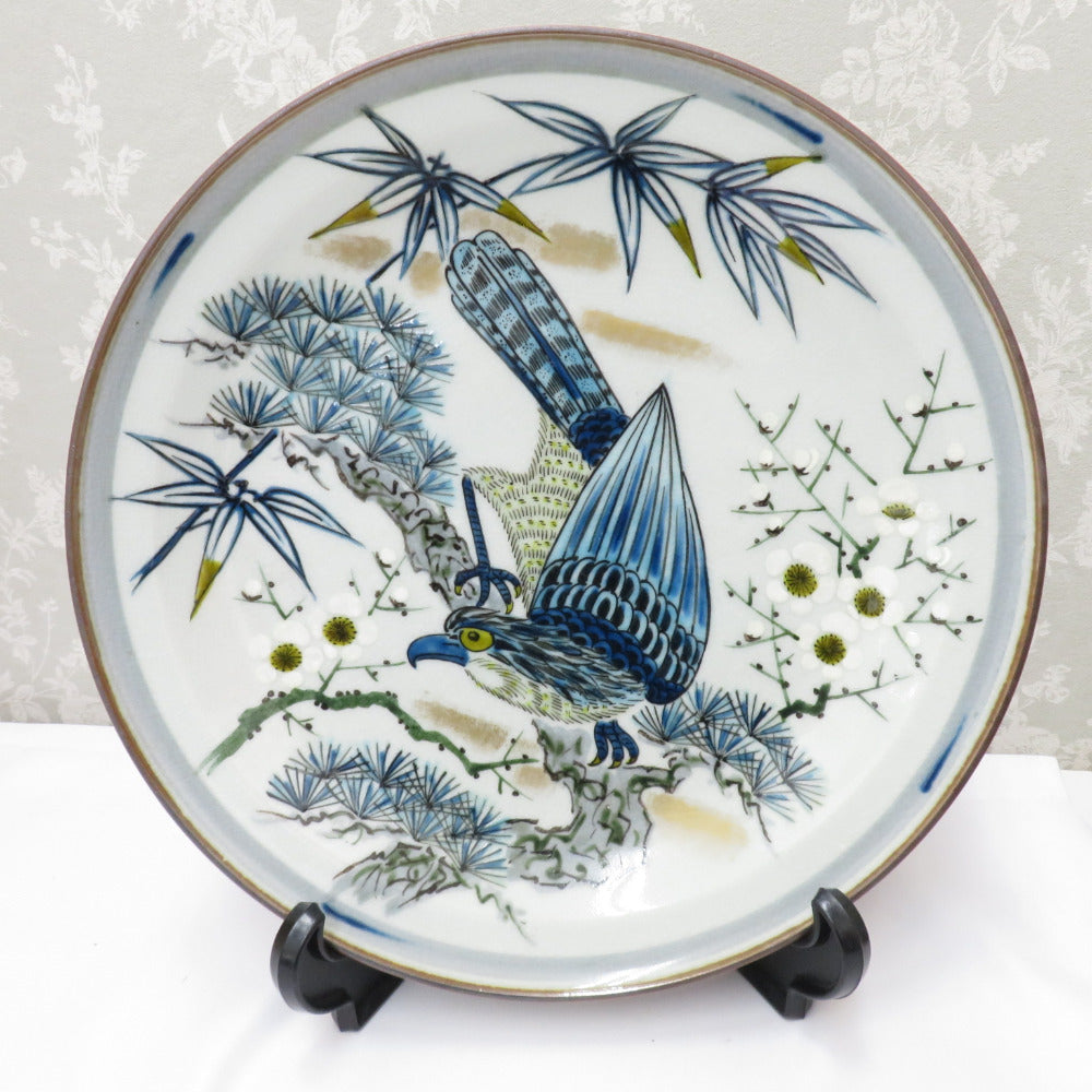 九谷焼光星窯三然子畫飾り皿です 九谷焼光星窯三然子畫飾り皿です - メルカリ