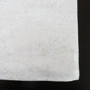 Bag Sleeping White Club Flower Pattern All Polyester Formal Tailoring Kimono Monotone FREEK Large Flower Length 460cm