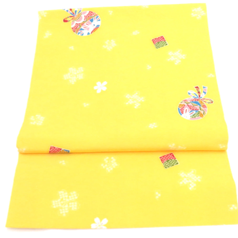 5k144 名古屋帯 絹 博多帯 猫 ベージュ 金色 黒 白 緑 ピンク 柄物