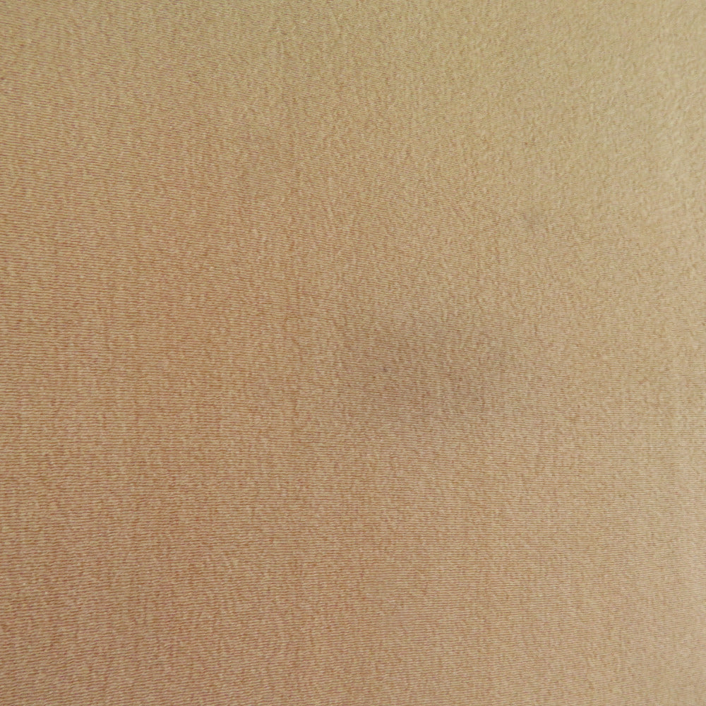 色留袖 アンティーク 色留袖 袷 バチ衿 薄茶色xクリーム色x緑色x