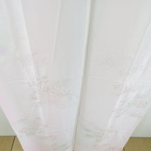 Kikuchi crest blur on the undergarment fan pink -colored sleeve sleeve sleeve male bug -collar collar silk tailed pure silk