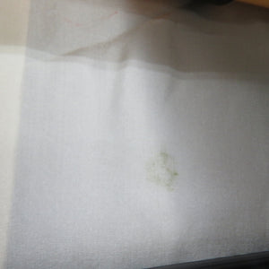 紬 着物 大島紬 菱型模様 黒色ｘ紺色 袷 広衿 カジュアル 仕立て上がり着物 身丈161cm