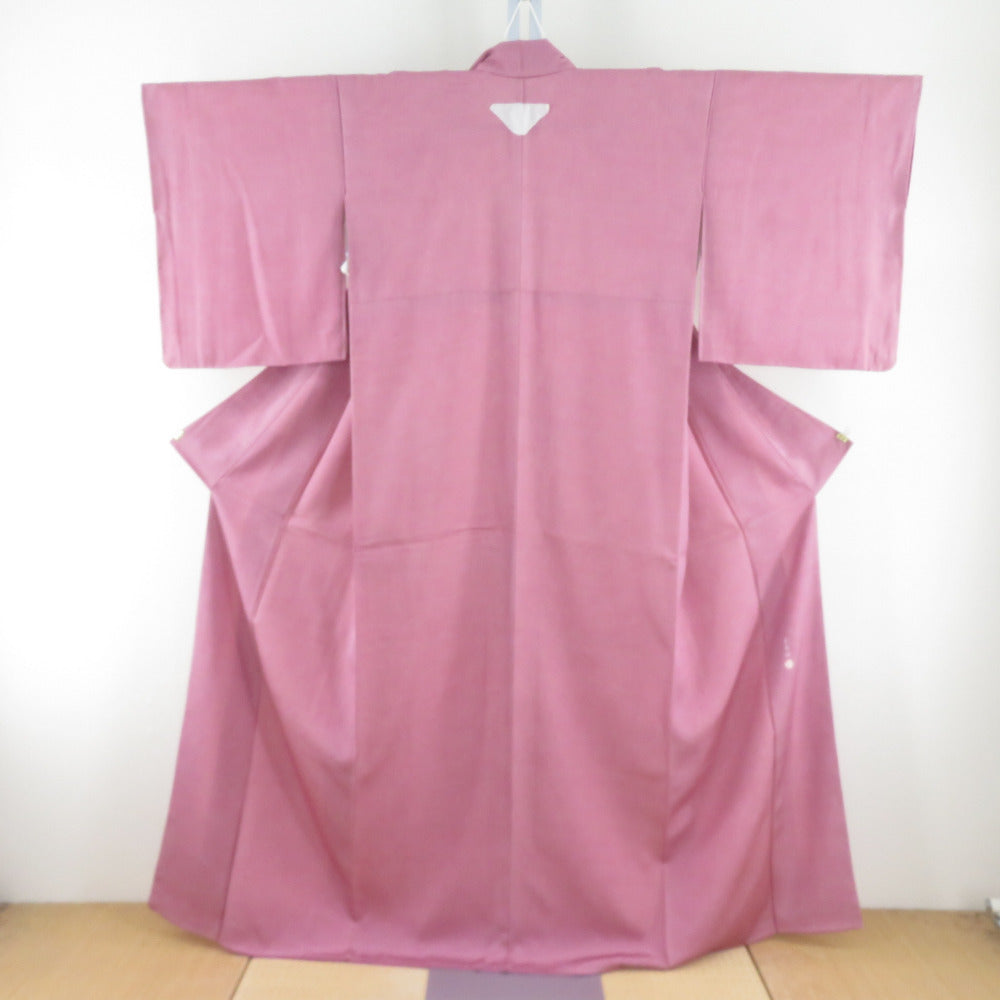 新品　着物　鮫小紋　正絹　赤　可愛らしく人気 fit=scale-down,w=1200