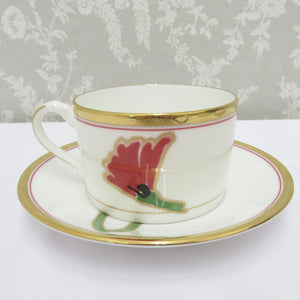 NORITAKE ノリタケ 食器 THE GINZA ザ・ギンザ カップ＆ソーサー ティー碗皿 ティーカップ 箱有 4559