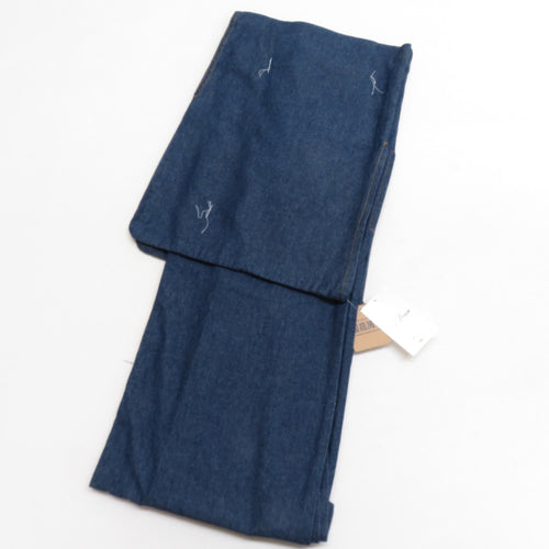 Denim Kimono S Size Square Bee Bee Collar Indigo Blue Tailored Kimono Ladies Women's Study 155cm Cotton Kimono New