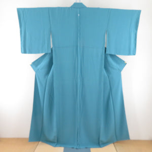 Plain color, turquoise blue, one crest, sasa dragon and bi crest, wide collar, pure silk, ready-made, length 158cm