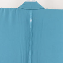 Load image into Gallery viewer, Plain color, turquoise blue, one crest, sasa dragon and bi crest, wide collar, pure silk, ready-made, length 158cm