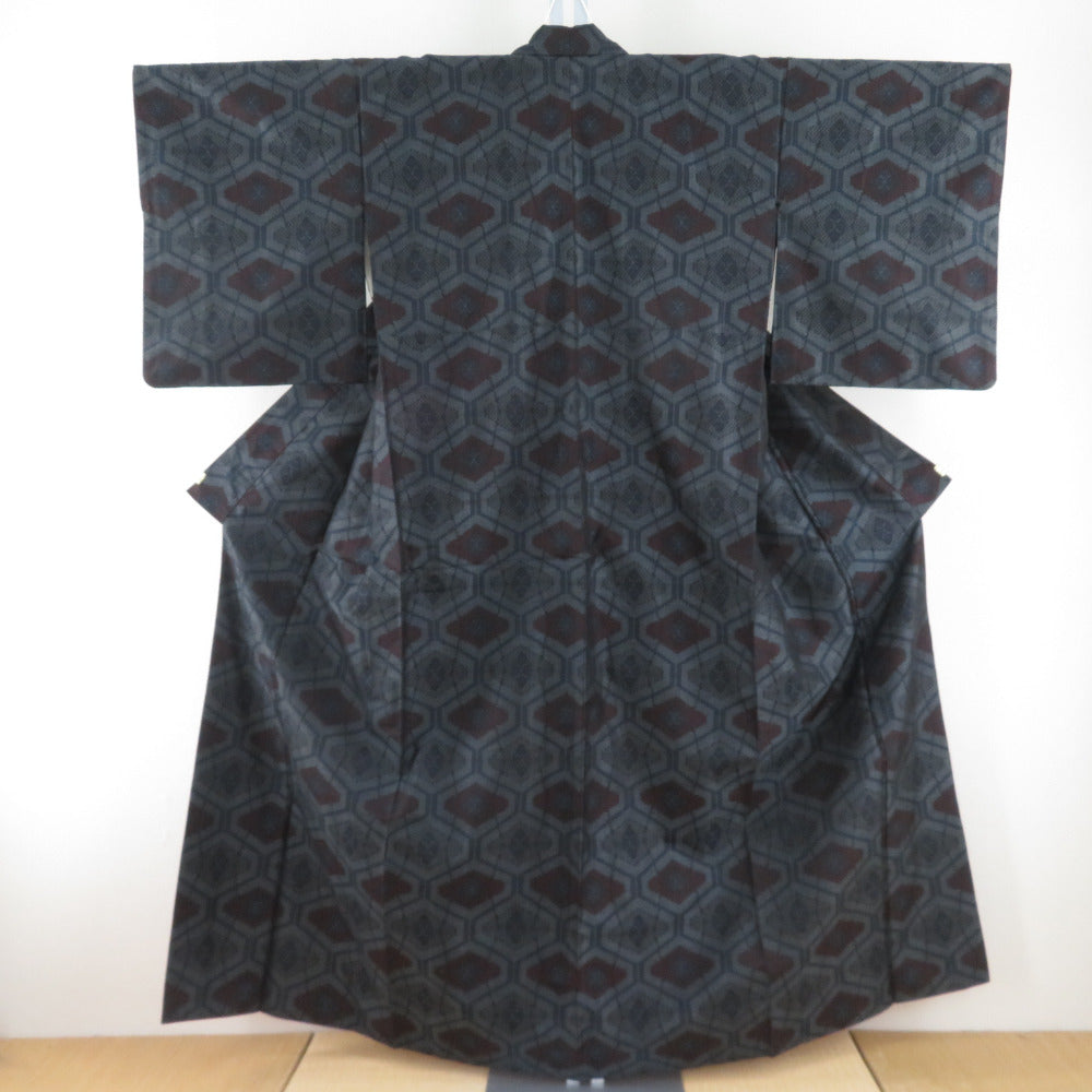 紬 着物  キモノオフ