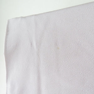 訪問着 絞り 刺繍入り 薄小豆色ｘベージュピンク色 流水に萩模様 広衿 正絹 仕立て上がり着物 身丈158cm