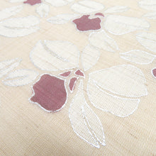 Load image into Gallery viewer, Nagoya Obi Hempaji Summer Orchid Dye Dyeing Pattern Kingle Taiko Pattern Tailoring Kimono Numbers Length 372cm