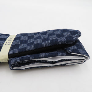 Tabi for men 26.0cm Navy blue city pine pattern Black Japan Made in Japan 100 % cotton 4 pieces Men's tabi casual