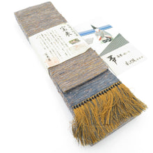 Load image into Gallery viewer, Kakubo Pure Silk Treasure Ori Kaigai Yonezawa Blue Amai Tsumugi Ponitsu Ken Ken Ken 100 % Silk Men Men Men&#39;s Kimono Kimono Kimono Formal Casual Length 410cm