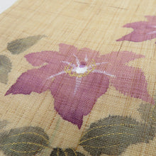 Load image into Gallery viewer, Nagoya Obi Asa Cancer Kiriyama Shika Summer Summer Natsumi Dyeing Dyeing Points Kingle Taiko Pattern Workers Tailoring Kimono Natsumi Length 352cm