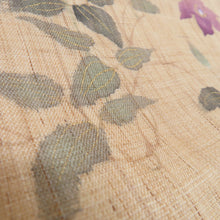 Load image into Gallery viewer, Nagoya Obi Asa Cancer Kiriyama Shika Summer Summer Natsumi Dyeing Dyeing Points Kingle Taiko Pattern Workers Tailoring Kimono Natsumi Length 352cm