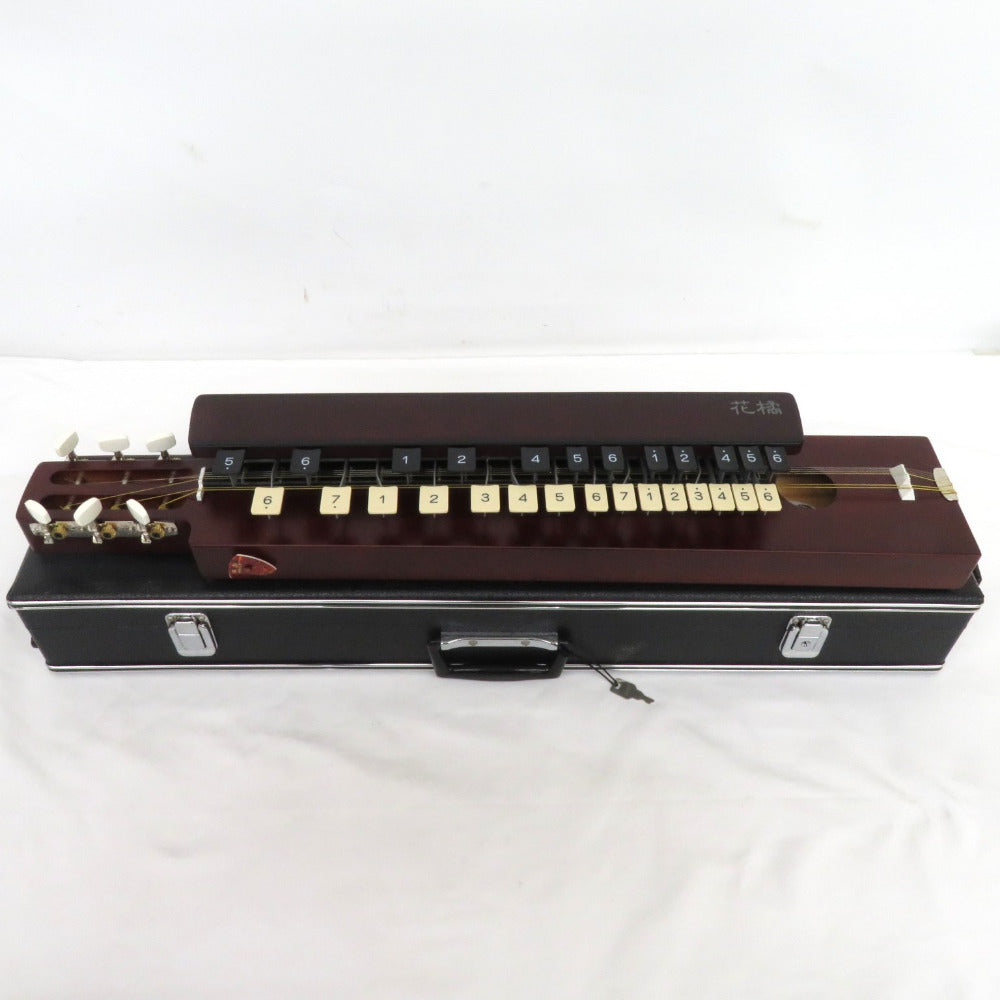 Kawai Musical Instruments Kawai Gak String Instrument Taisho Koto Koto Hanatachi KT-36 Hard case with key