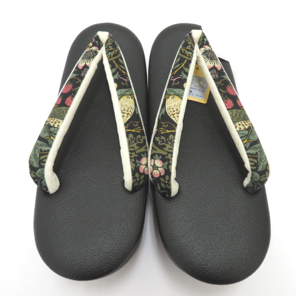 草履 京都万里小路 モリスコレクション いちご泥棒 Strawberry Thief