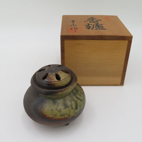 Antique / folk crafts Echizen Yakigawa Ceramics Garden Furukawa Shigeyama Sanfekao
