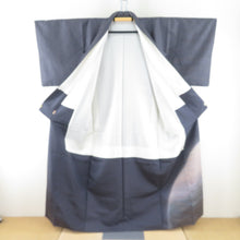 画像をギャラリービューアに読み込む, 紬 着物 グレー