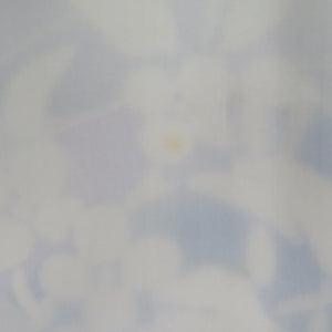 振袖 青色ｘ白色ｘ赤色 花文様 正絹 正絹 袷 広衿 成人式 仕立て上がり 身丈169cm