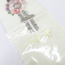 画像をギャラリービューアに読み込む, 刺繍半衿 帯締め 絞り帯揚げ 3点セット 赤系 花×リボン×レース シルエリー 新合繊 ポリエステル 半襟 振袖 礼装 成人式 卒業式 和装小物 日本製