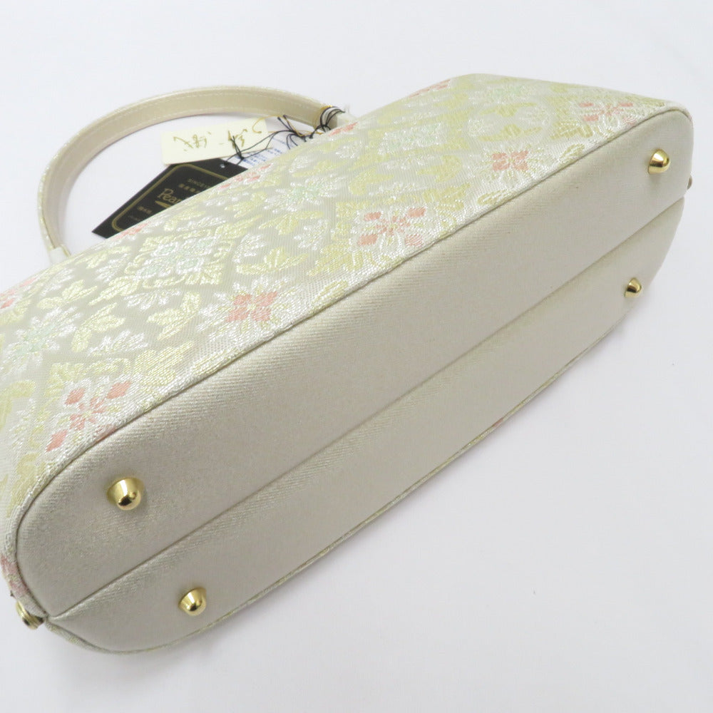 草履・バッグセット 沙織 華紋 シャンパンゴールド ピンク ミント