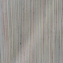 画像をギャラリービューアに読み込む, 紬 着物 単衣 薄緑色 細縞模様 広衿 正絹 仕立て上がり着物 身丈150cm